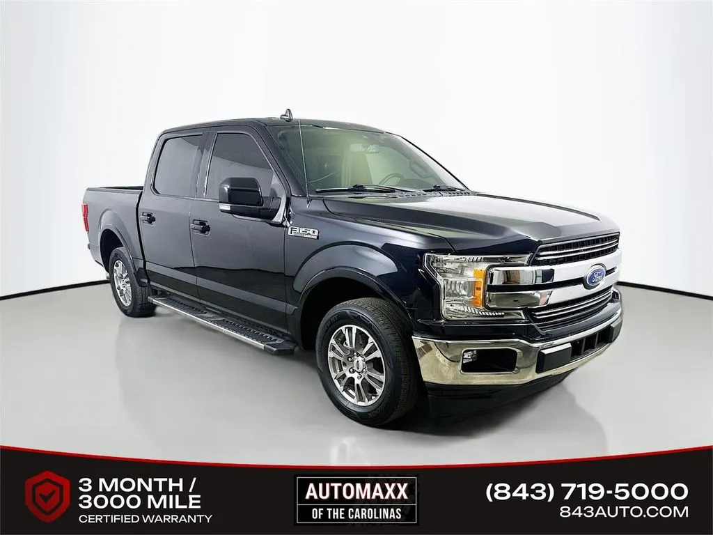 Black 2020 Ford F-150 Lariat for sale in Summerville, SC