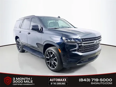Black 2021 Chevrolet Tahoe RST for sale in Summerville, SC