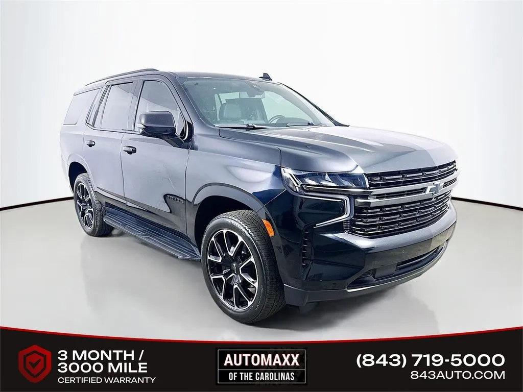 Black 2021 Chevrolet Tahoe RST for sale in Summerville, SC