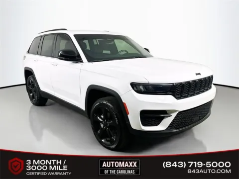 White 2024 Jeep Grand Cherokee Altitude X for sale in Summerville, SC