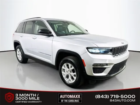Silver 2023 Jeep Grand Cherokee Limited for sale in Summerville, SC