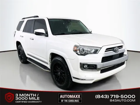 White 2022 Toyota 4Runner Limited for sale in Summerville, SC