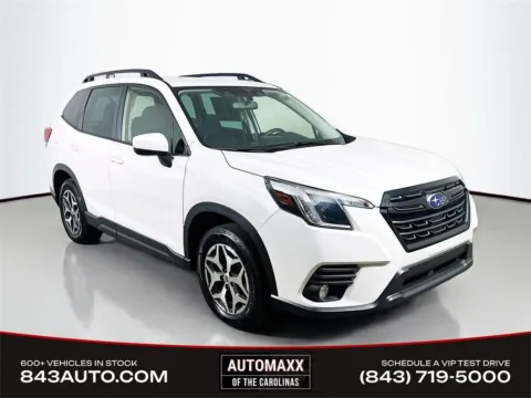 White 2023 Subaru Forester Premium for sale in Summerville, SC