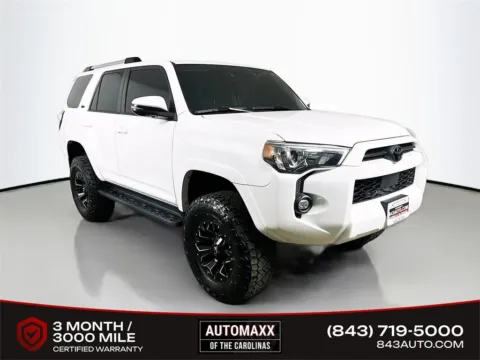 White 2022 Toyota 4Runner SR5 Premium for sale in Summerville, SC