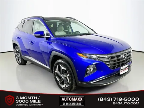 Blue 2024 Hyundai Tucson Limited for sale in Summerville, SC