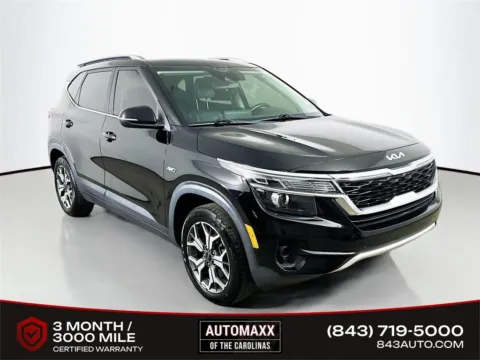 Black 2022 Kia Seltos EX for sale in Summerville, SC
