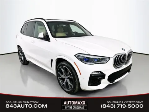 White 2021 BMW X5 xDrive40i for sale in Summerville, SC