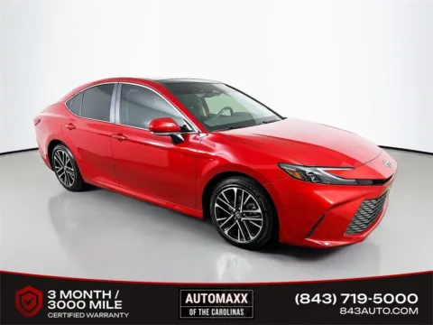 Red 2025 Toyota Camry XLE for sale in Summerville, SC