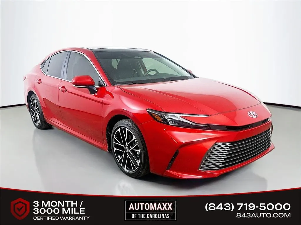 Red 2025 Toyota Camry XLE for sale in Summerville, SC