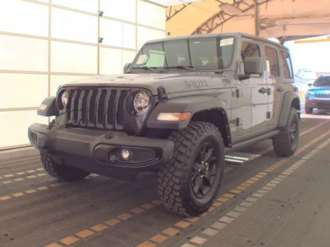 Gray 2022 Jeep Wrangler Unlimited Willys for sale in Summerville, SC