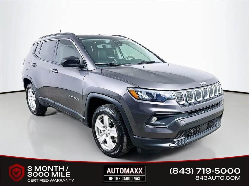 Gray 2022 Jeep Compass Latitude for sale in Summerville, SC