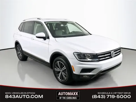 White 2018 Volkswagen Tiguan 2.0T SEL for sale in Summerville, SC