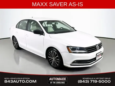 White 2017 Volkswagen Jetta 1.8T Sport for sale in Summerville, SC