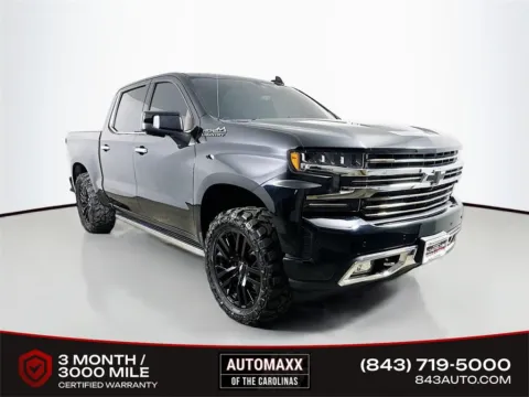Black 2020 Chevrolet Silverado 1500 High Country for sale in Summerville, SC