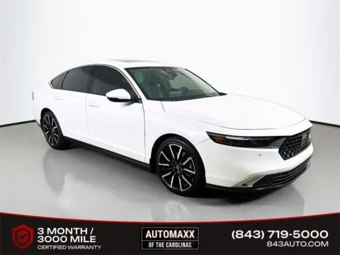 White 2023 Honda Accord Hybrid Touring for sale in Summerville, SC