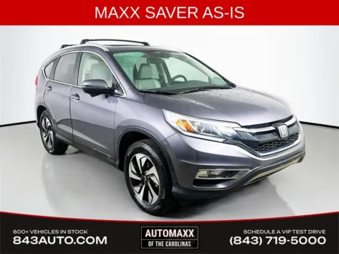 Gray 2015 Honda CR-V Touring for sale in Summerville, SC