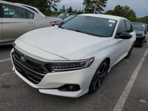 White 2022 Honda Accord Sport for sale in Summerville, SC