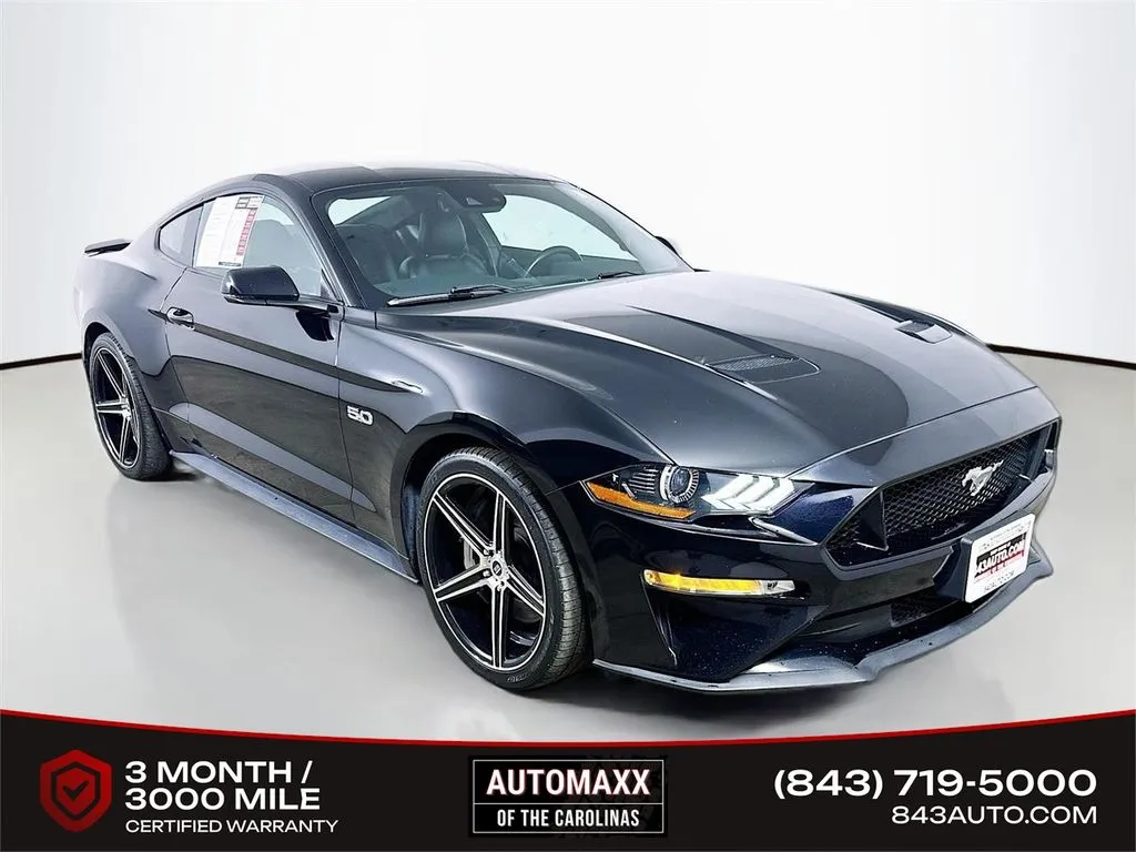 Black 2019 Ford Mustang GT Premium for sale in Summerville, SC