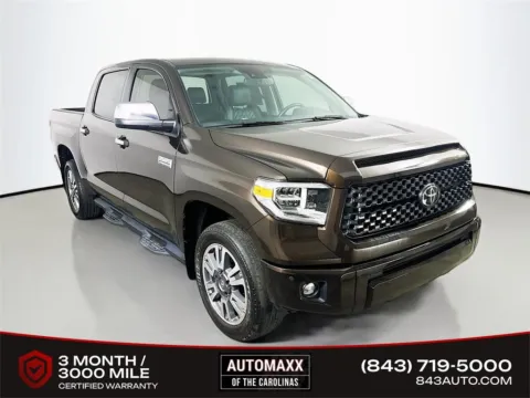 Brown 2021 Toyota Tundra Platinum for sale in Summerville, SC
