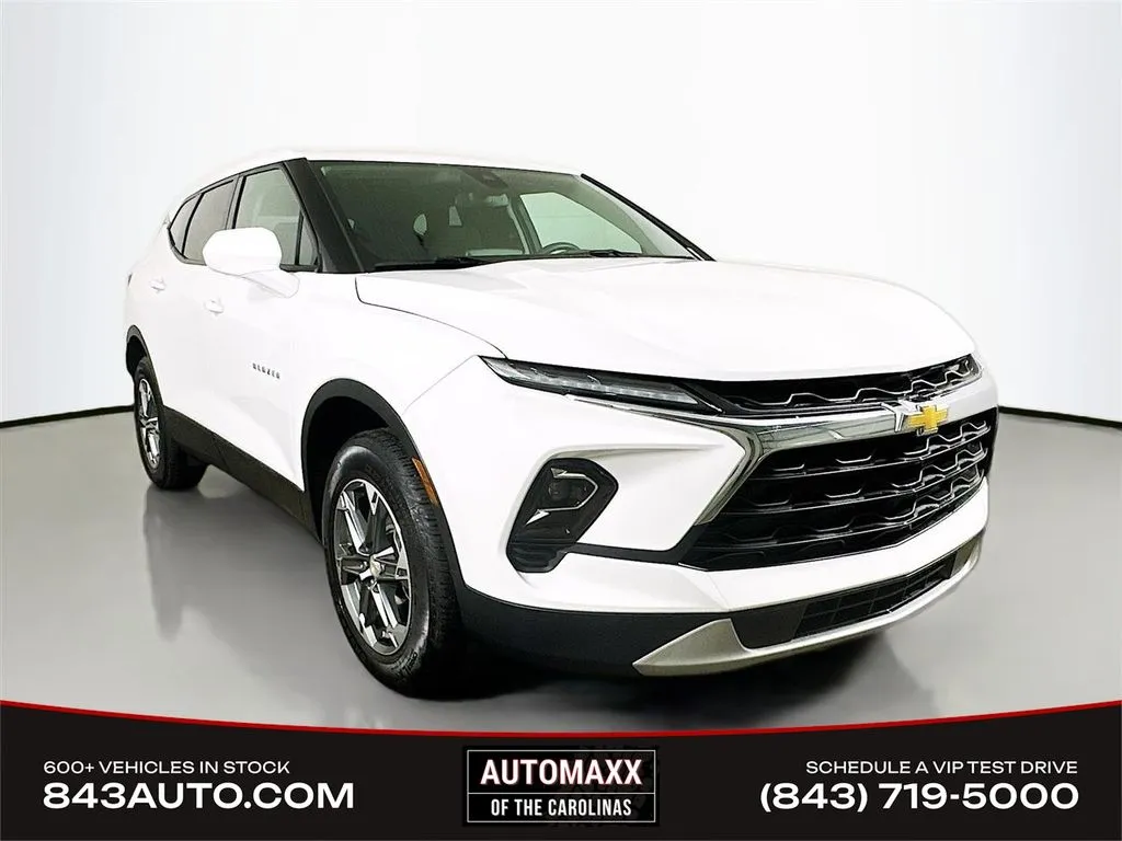White 2024 Chevrolet Blazer LT for sale in Summerville, SC