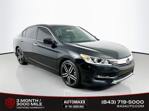 Black 2017 Honda Accord Sport Special Edition for sale in Summerville, SC