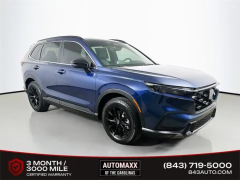Blue 2025 Honda CR-V Hybrid Sport-L for sale in Summerville, SC
