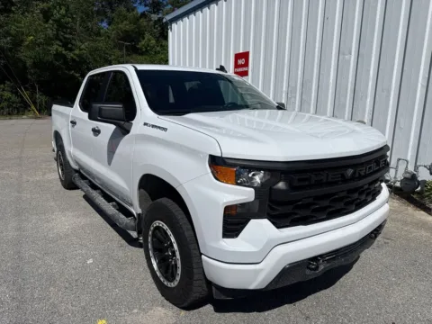 White 2023 Chevrolet Silverado 1500 Custom for sale in Summerville, SC