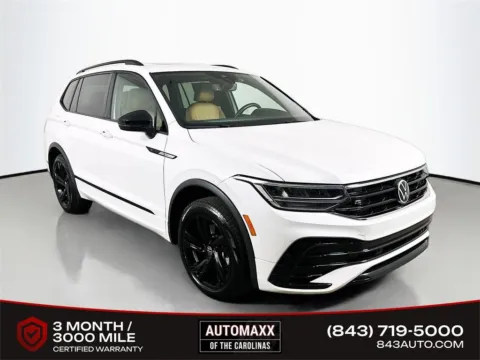 White 2024 Volkswagen Tiguan 2.0T SE R-Line Black for sale in Summerville, SC