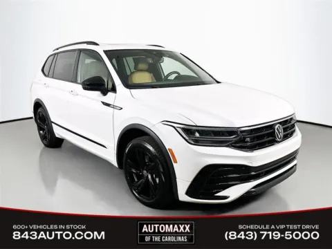 White 2024 Volkswagen Tiguan 2.0T SE R-Line Black for sale in Summerville, SC