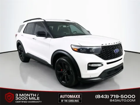White 2022 Ford Explorer ST for sale in Summerville, SC
