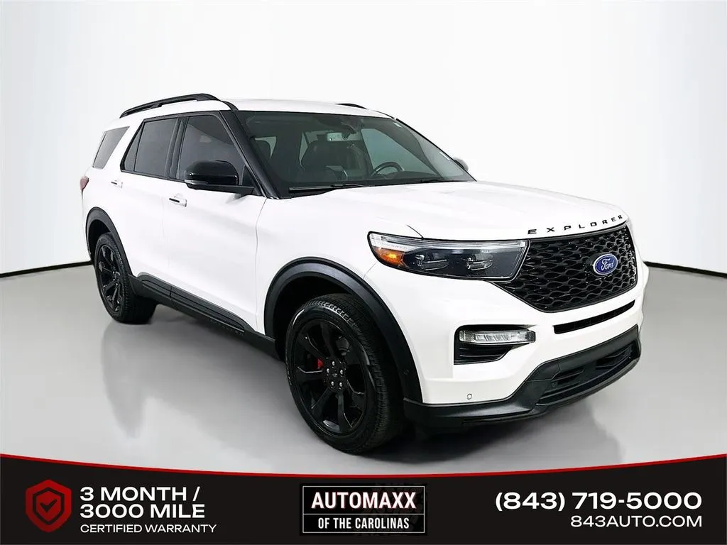 White 2022 Ford Explorer ST for sale in Summerville, SC