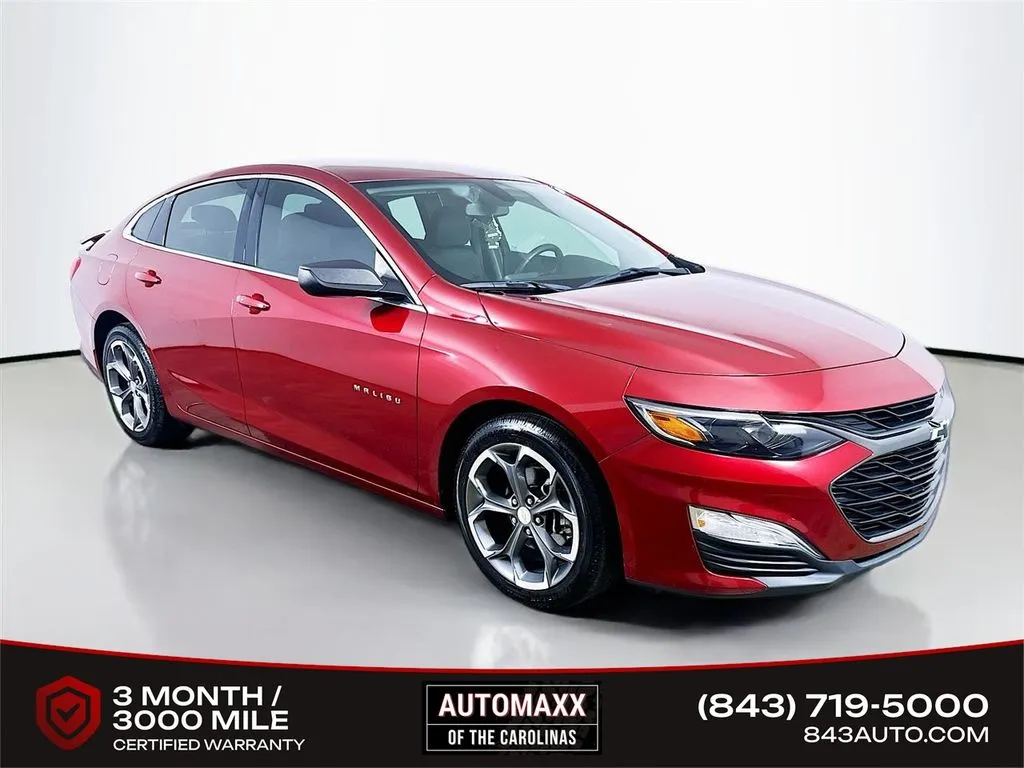 Red 2019 Chevrolet Malibu RS for sale in Summerville, SC