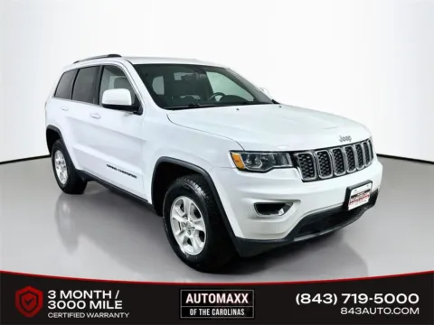White 2017 Jeep Grand Cherokee Laredo for sale in Summerville, SC