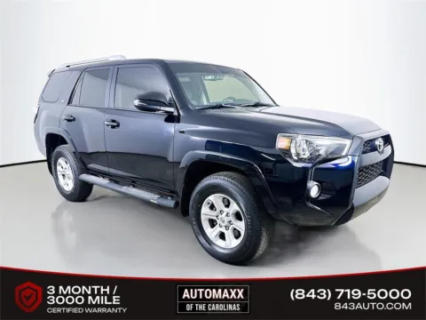 Black 2017 Toyota 4Runner SR5 Premium for sale in Summerville, SC
