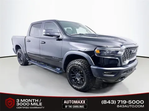 Black 2025 Ram 1500 Rebel for sale in Summerville, SC
