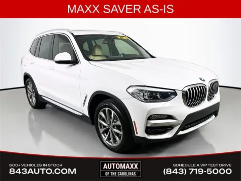 White 2019 BMW X3 xDrive30i for sale in Summerville, SC