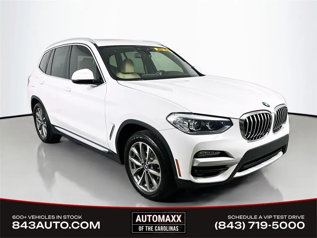 White 2019 BMW X3 xDrive30i for sale in Summerville, SC