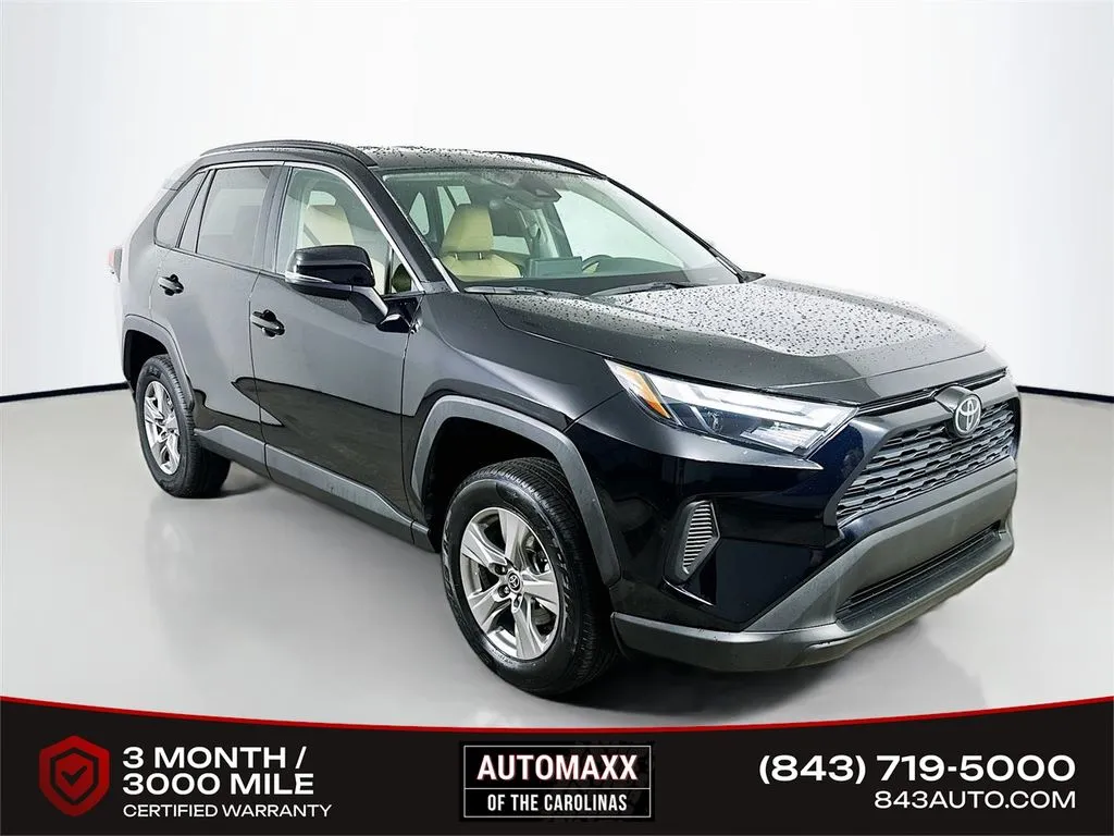 Black 2022 Toyota RAV4 XLE for sale in Summerville, SC