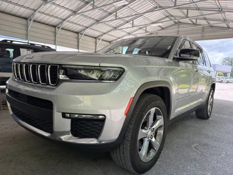 Silver 2021 Jeep Grand Cherokee L Limited for sale in Summerville, SC