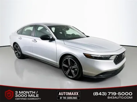 Silver 2024 Honda Accord Hybrid Sport for sale in Summerville, SC