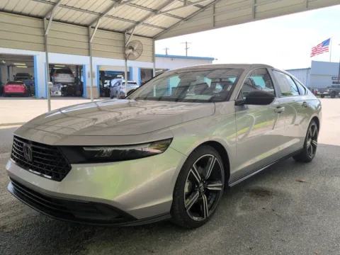 Silver 2024 Honda Accord Hybrid Sport for sale in Summerville, SC