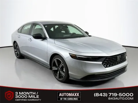 Silver 2024 Honda Accord Hybrid Sport for sale in Summerville, SC