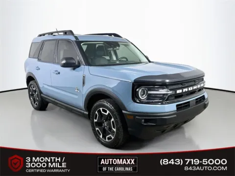 Blue 2023 Ford Bronco Sport Outer Banks for sale in Summerville, SC