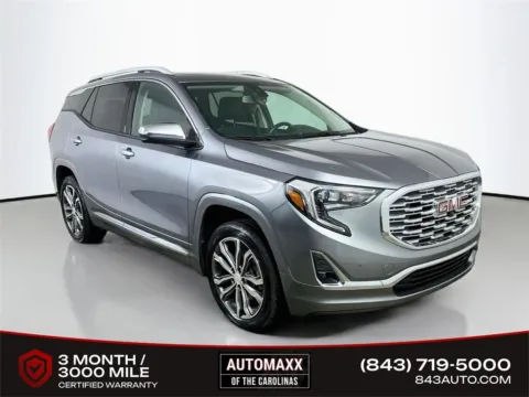 Silver 2018 GMC Terrain Denali for sale in Summerville, SC
