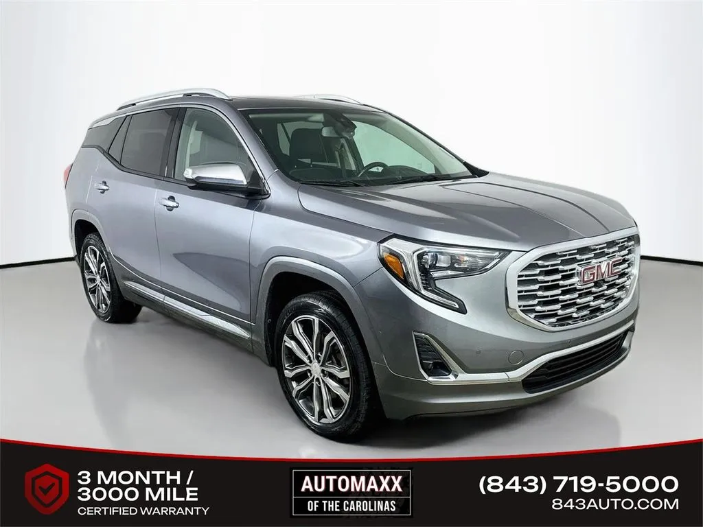 Silver 2018 GMC Terrain Denali for sale in Summerville, SC