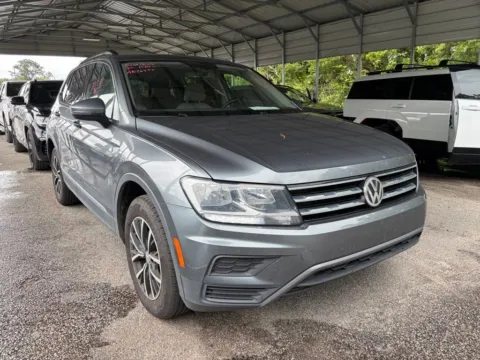 Gray 2021 Volkswagen Tiguan 2.0T SE for sale in Summerville, SC