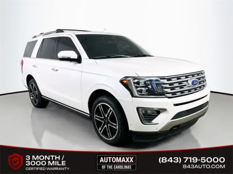White 2019 Ford Expedition Limited for sale in Summerville, SC