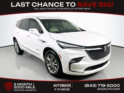 White 2023 Buick Enclave Avenir for sale in Summerville, SC