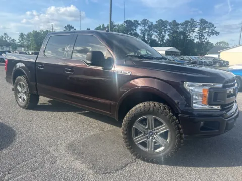 Red 2018 Ford F-150 XLT for sale in Summerville, SC