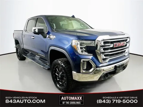 Blue 2021 GMC Sierra 1500 SLT for sale in Summerville, SC